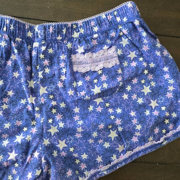 Rare Victoria's Secret Purple Stars Shorts - Picture 5 of 10